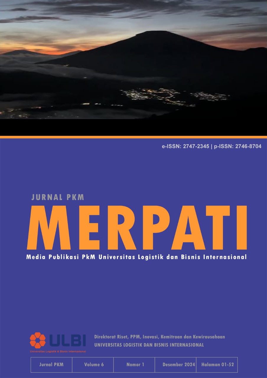 					View Vol. 6 No. 1 (2024): Merpati
				