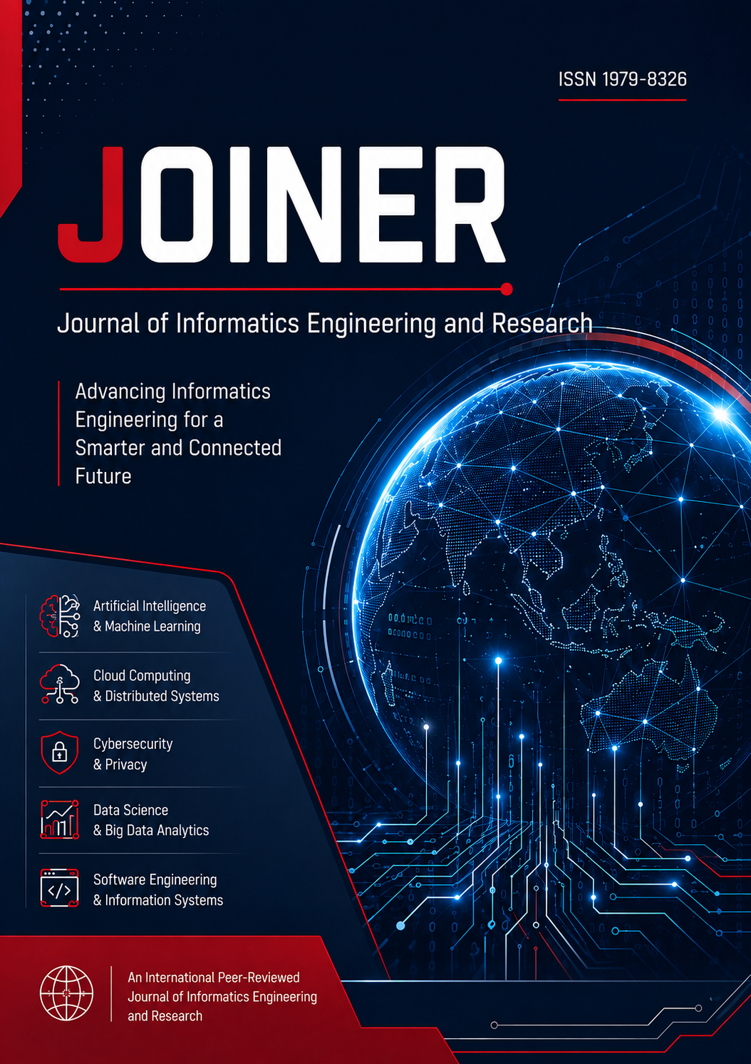 					View Vol. 18 No. 3 (2026): JOINER (Journal of Informatics Engineering and Research) Volume 18 - Nomor 3, Agustus 2026
				